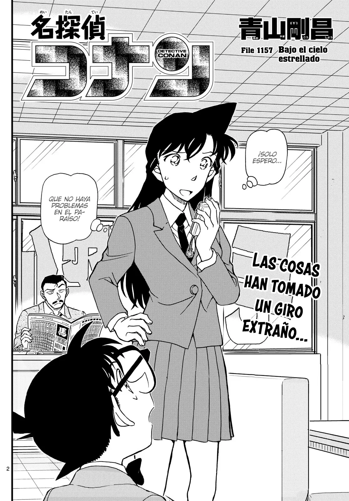 Detective Conan capítulo 1157 página 2