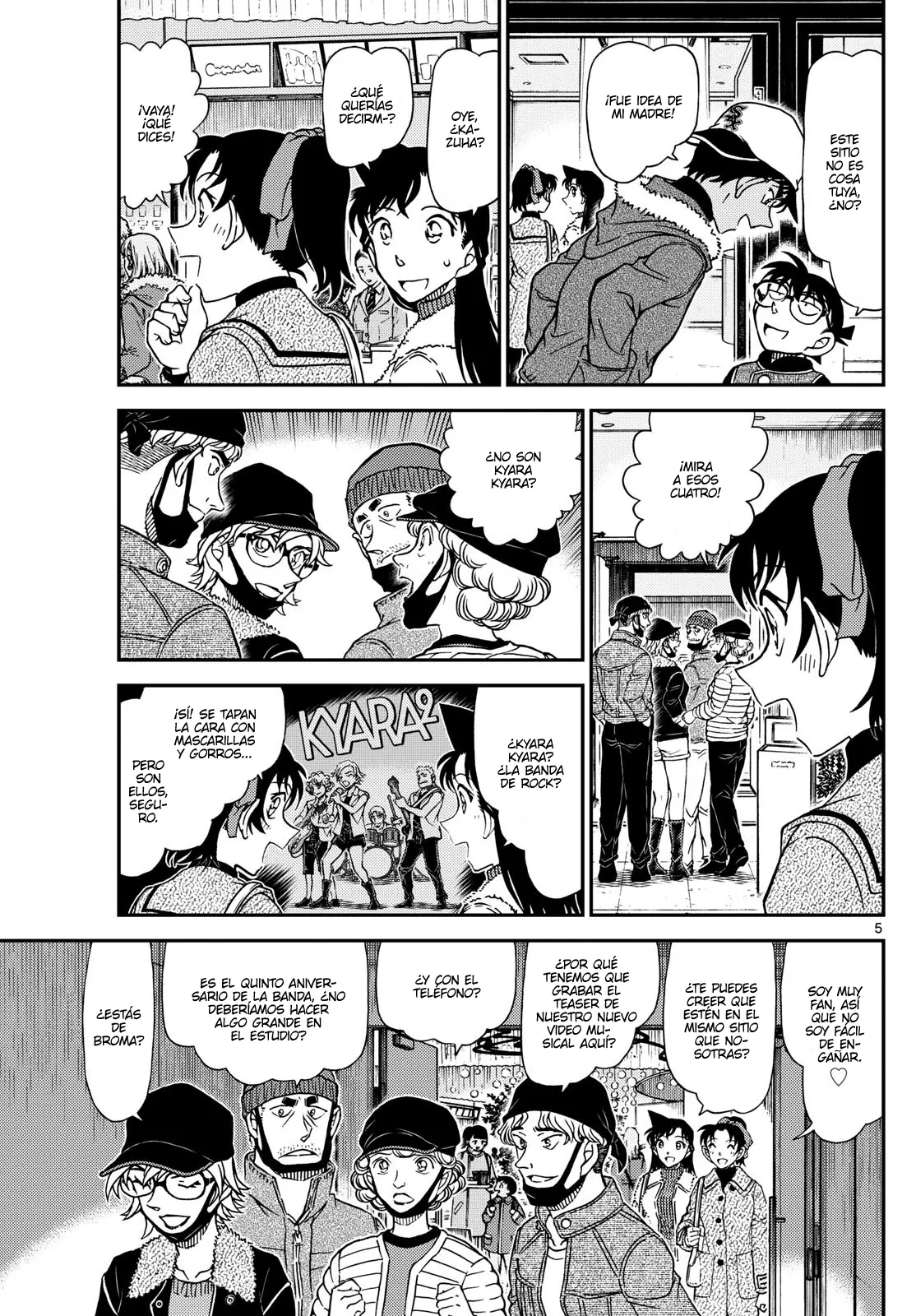 Detective Conan capítulo 1157 página 5