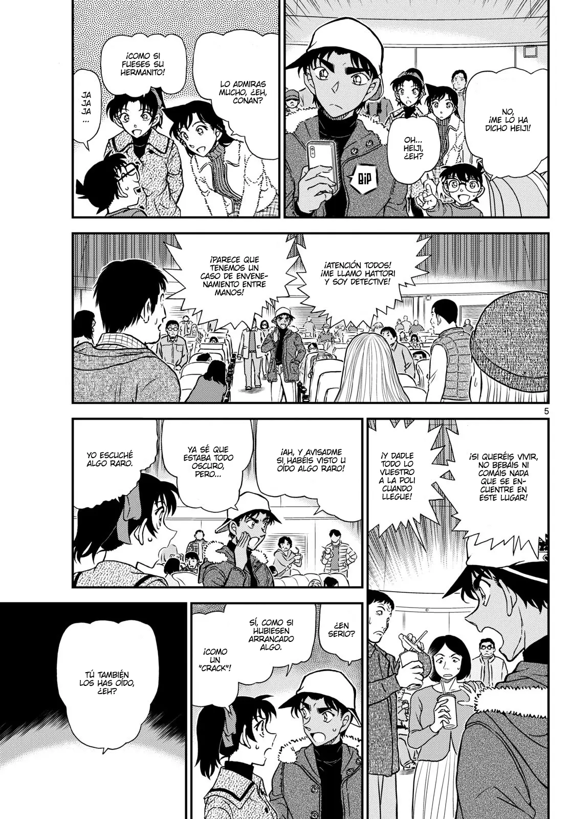 Detective Conan capítulo 1158 página 5