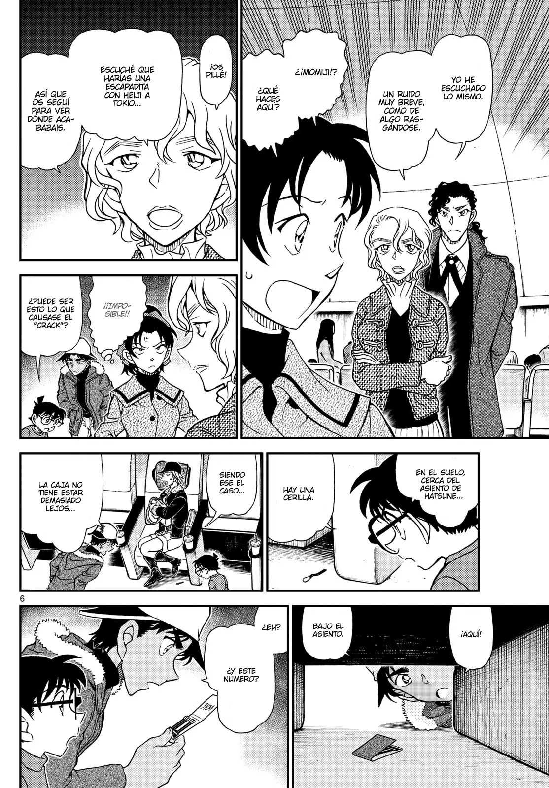 Detective Conan capítulo 1158 página 6