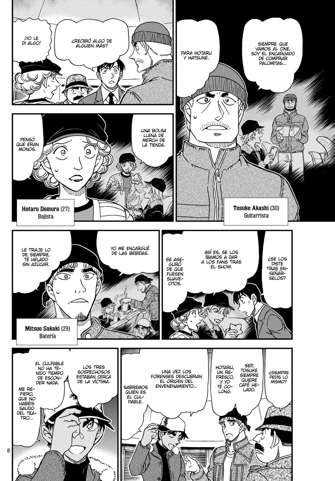 Detective Conan capítulo 1158 página 8