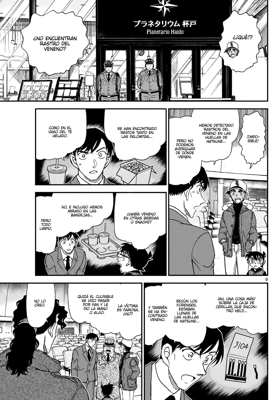 Detective Conan capítulo 1158 página 9