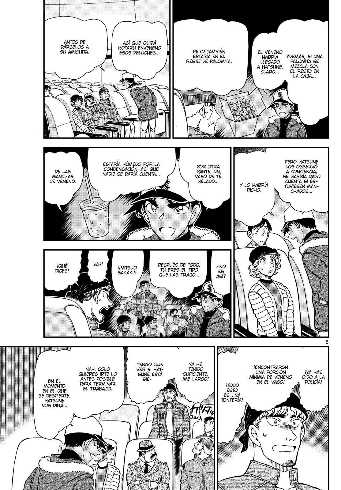 Detective Conan capítulo 1159 página 5