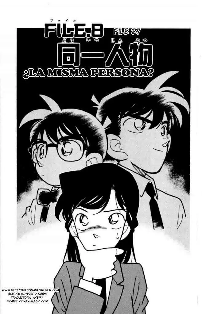 Detective Conan capítulo 27 página 1