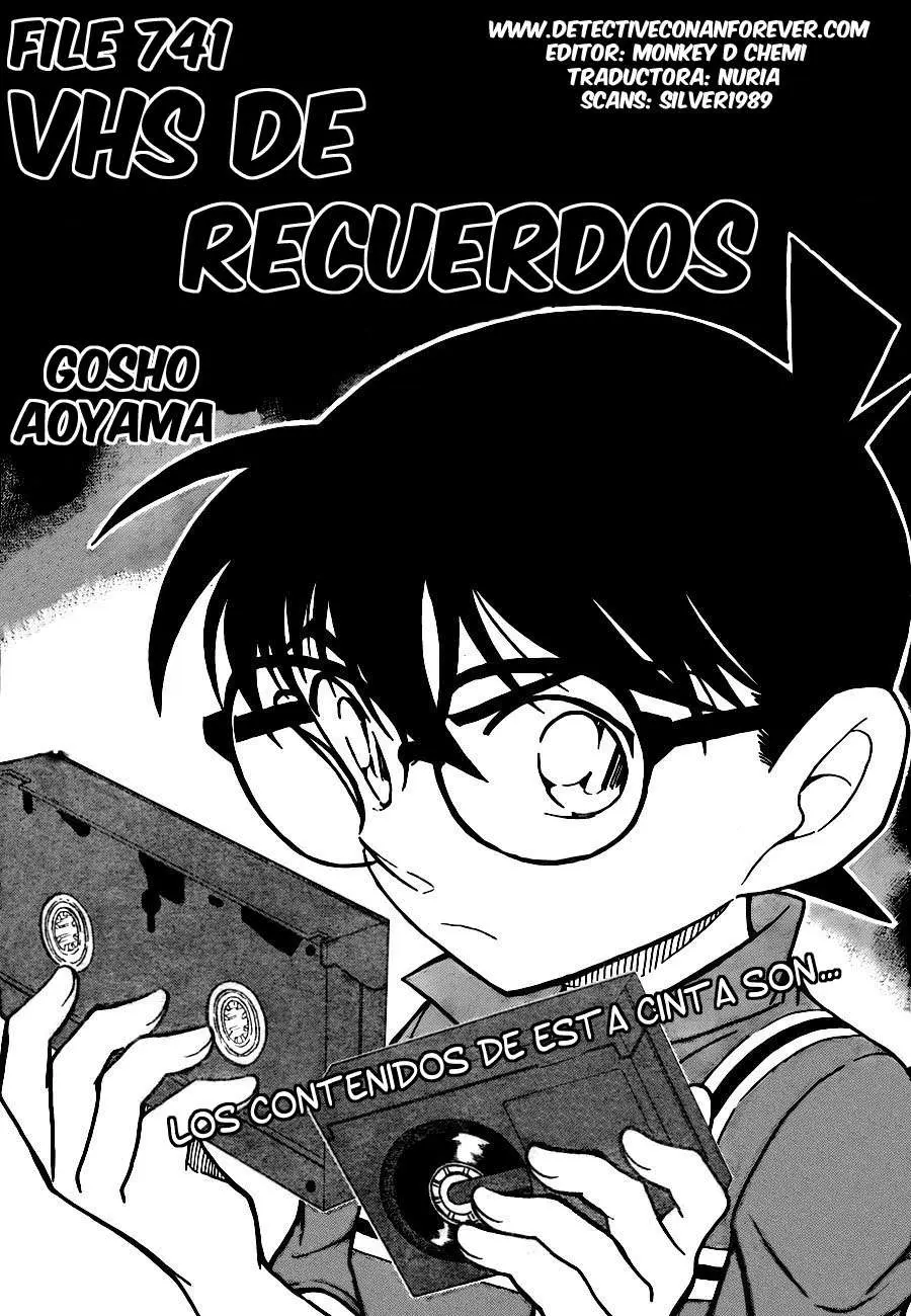 Detective Conan capítulo 741 página 1