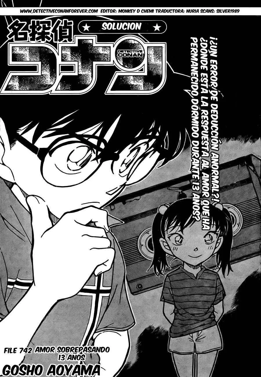 Detective Conan capítulo 742 página 1