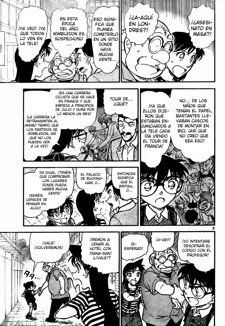 Detective Conan capítulo 744 página 9