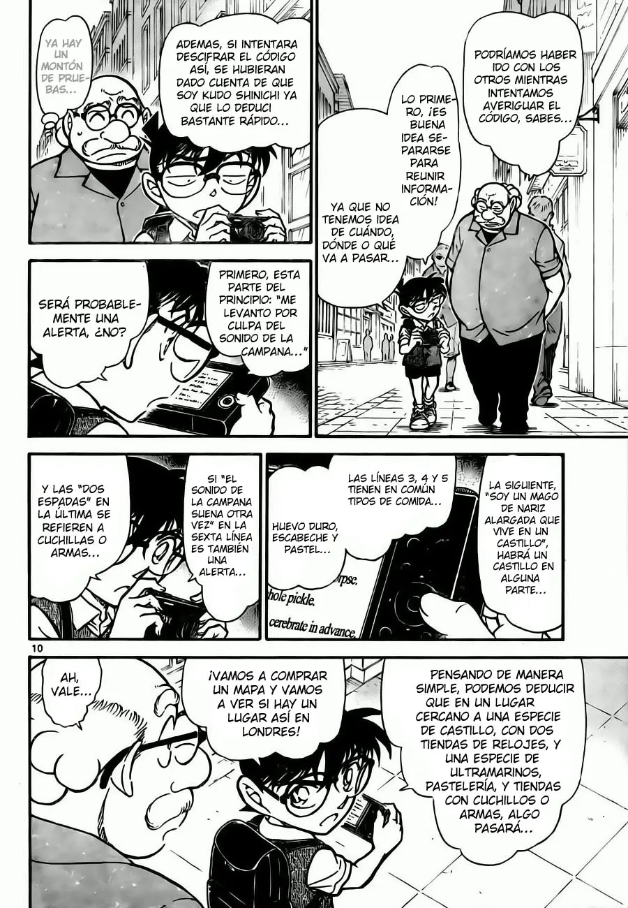 Detective Conan capítulo 744 página 10