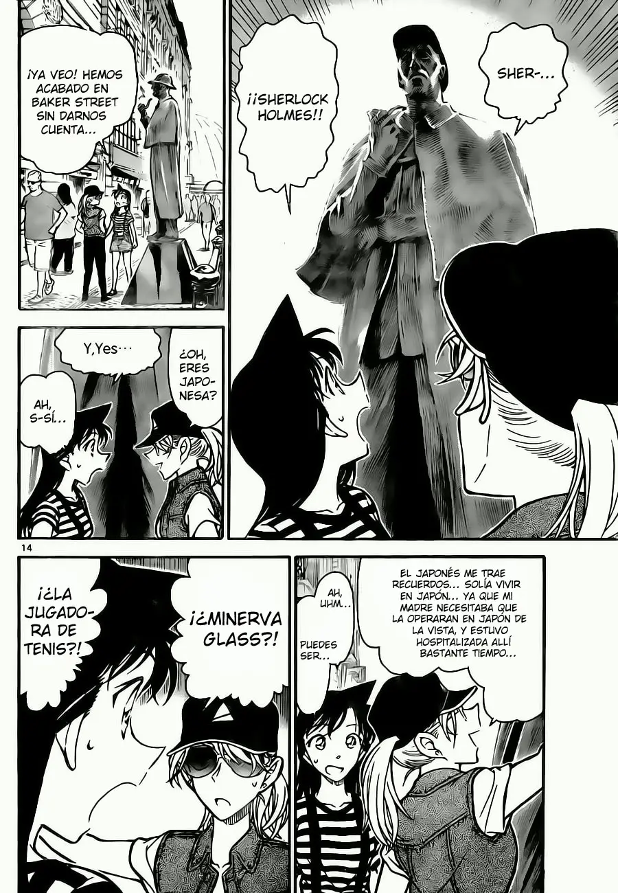 Detective Conan capítulo 744 página 14