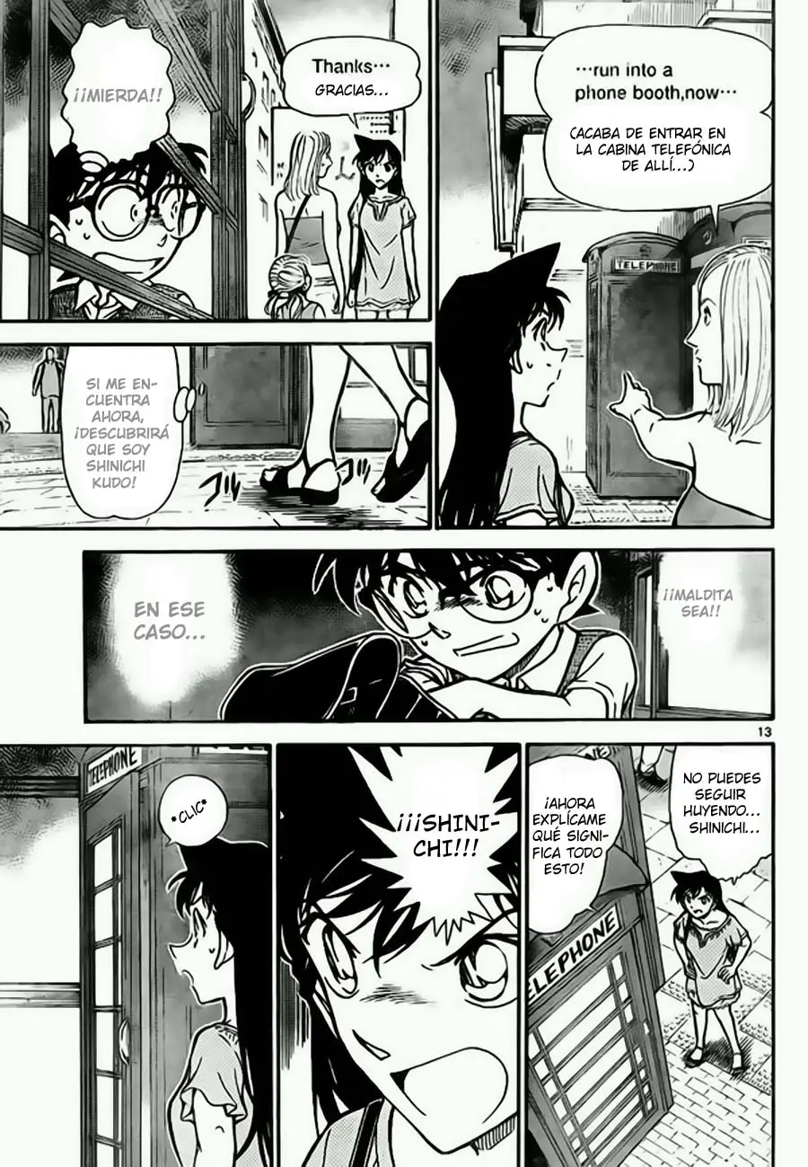 Detective Conan capítulo 745 página 13
