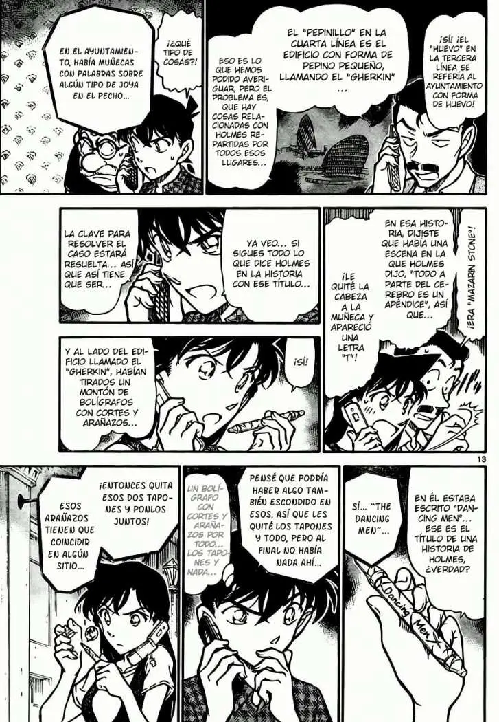 Detective Conan capítulo 746 página 13