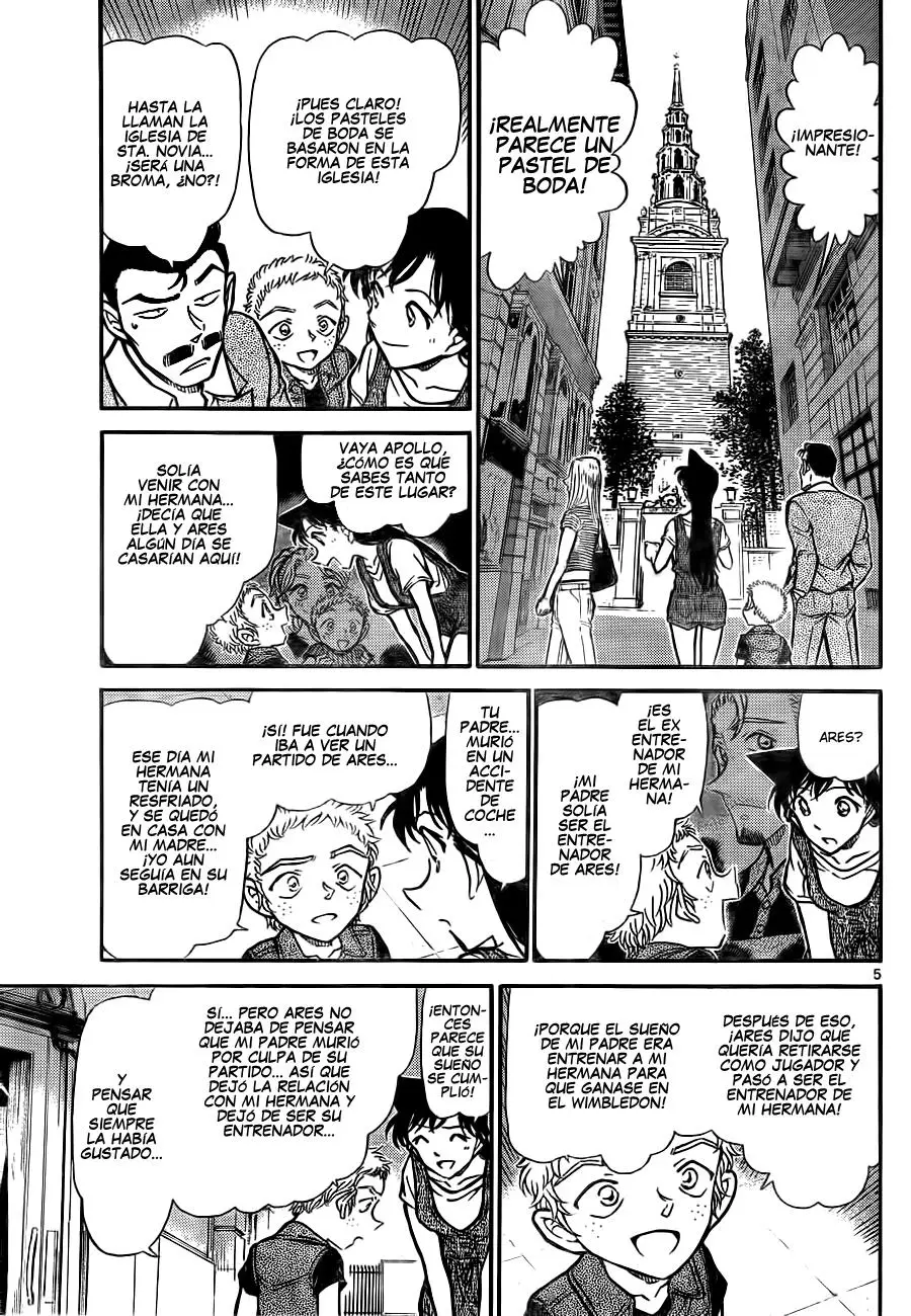 Detective Conan capítulo 747 página 5
