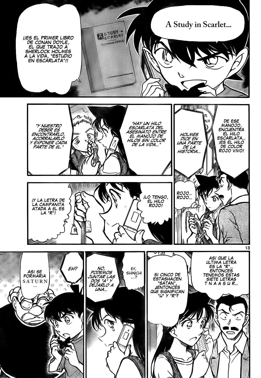 Detective Conan capítulo 747 página 13