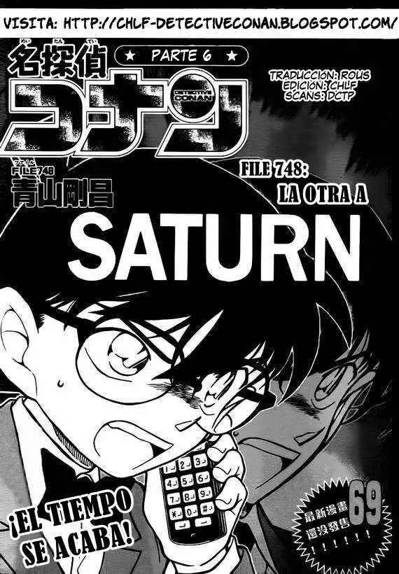Detective Conan capítulo 748 página 1