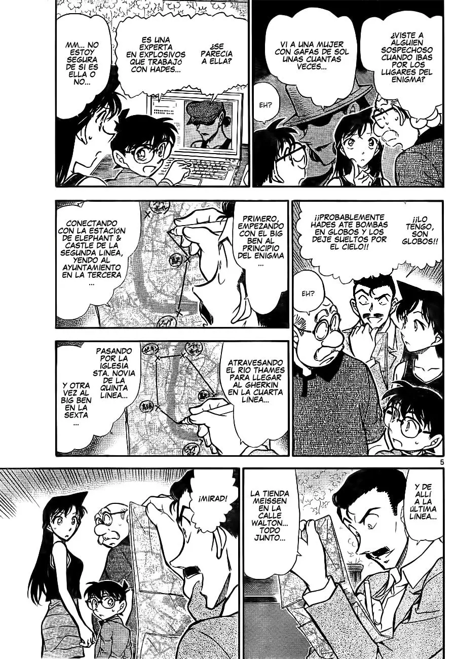 Detective Conan capítulo 748 página 5