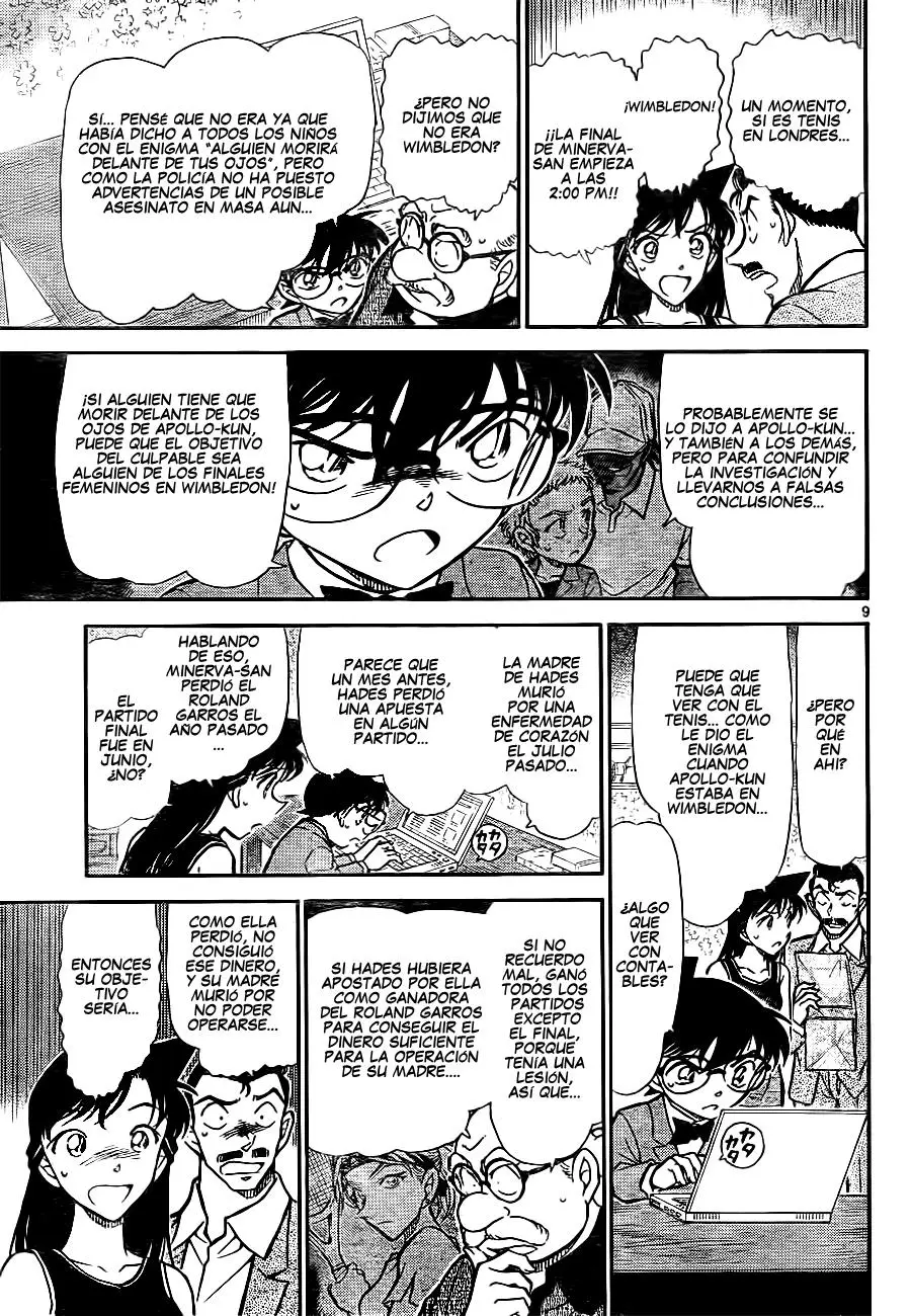 Detective Conan capítulo 748 página 9