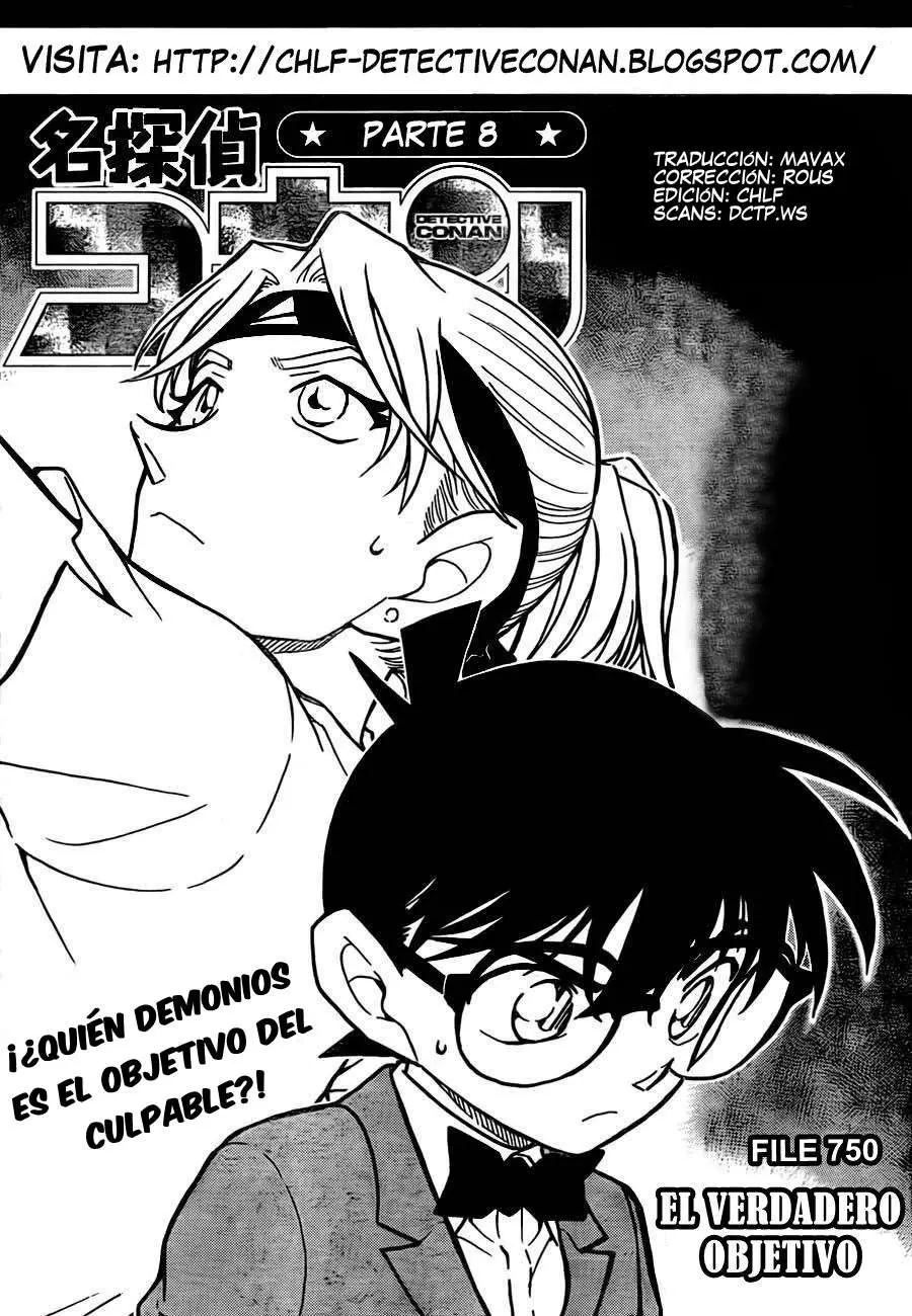 Detective Conan capítulo 750 página 1