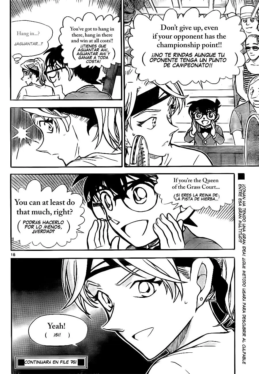 Detective Conan capítulo 750 página 16