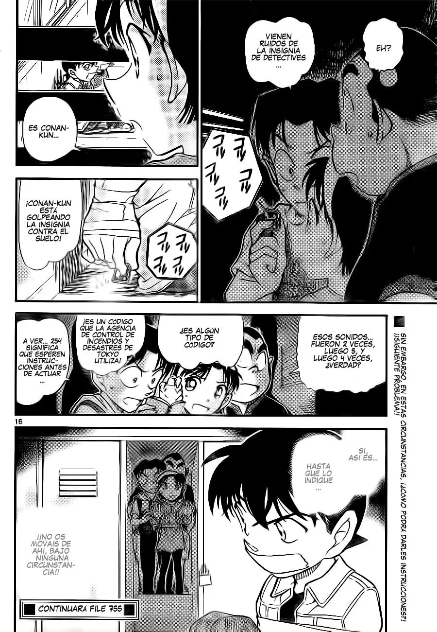 Detective Conan capítulo 754 página 16