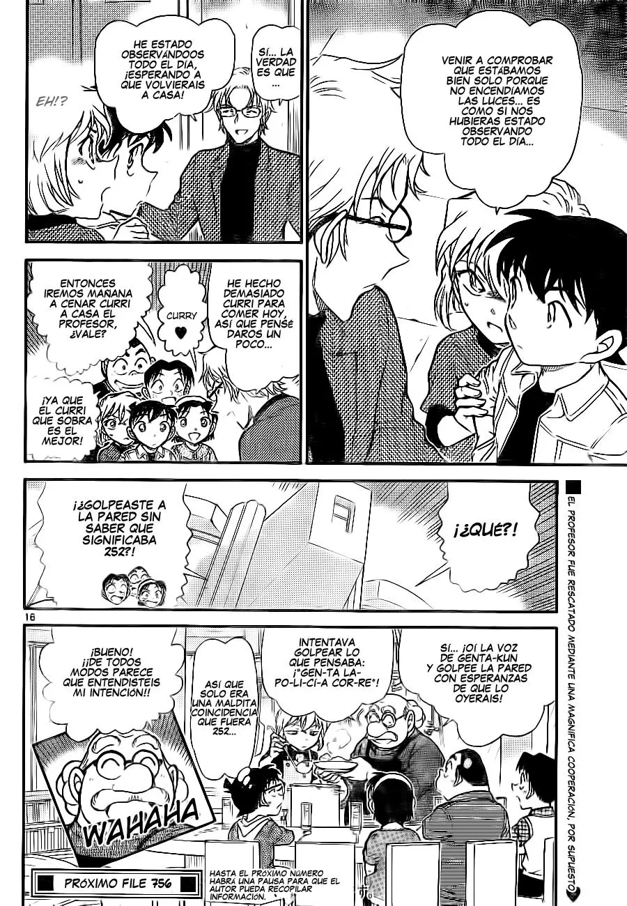 Detective Conan capítulo 755 página 16