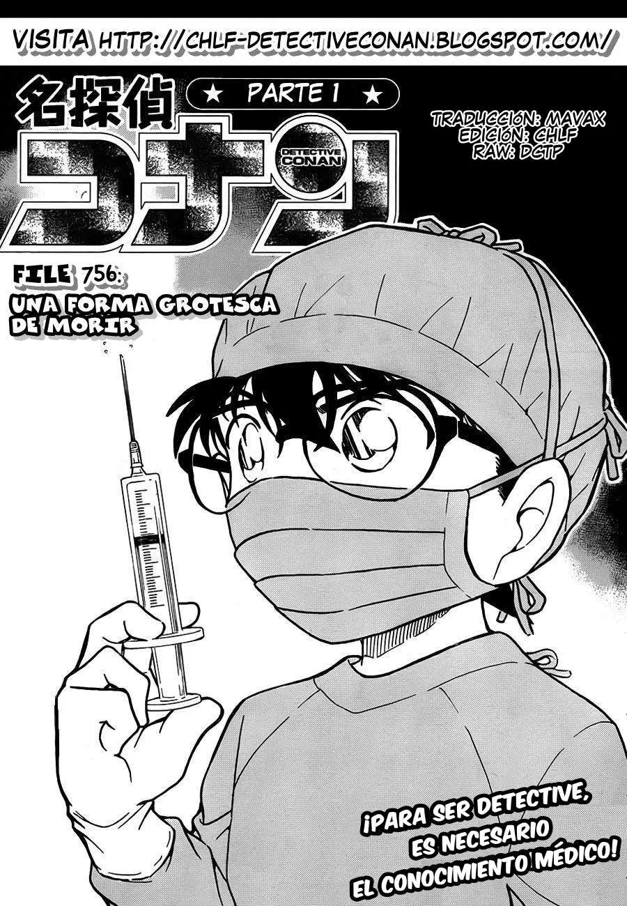Detective Conan capítulo 756 página 1