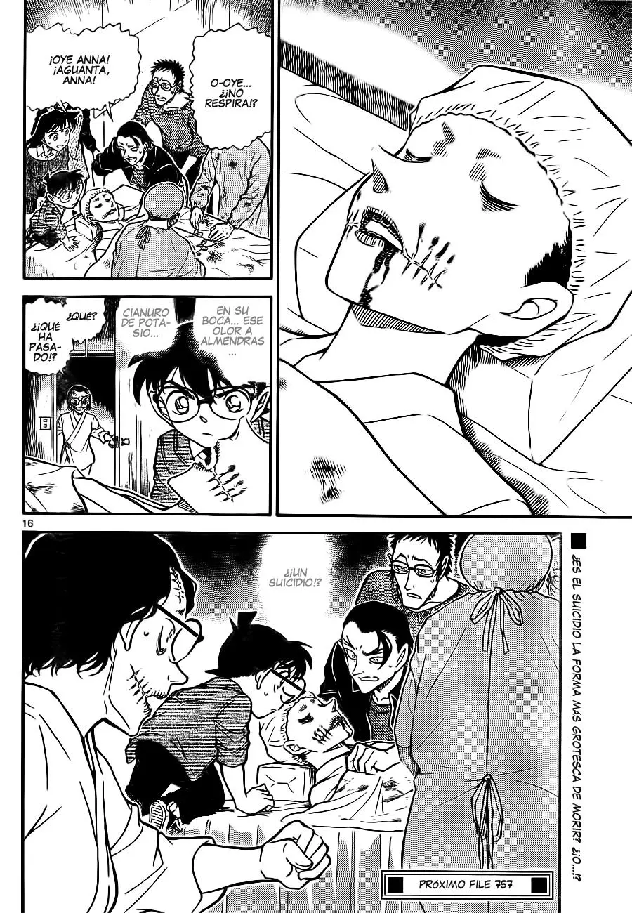 Detective Conan capítulo 756 página 16