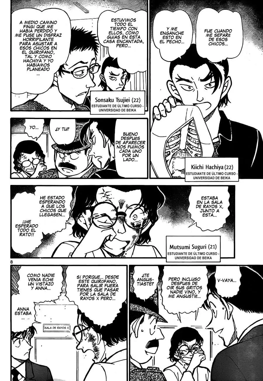 Detective Conan capítulo 757 página 8