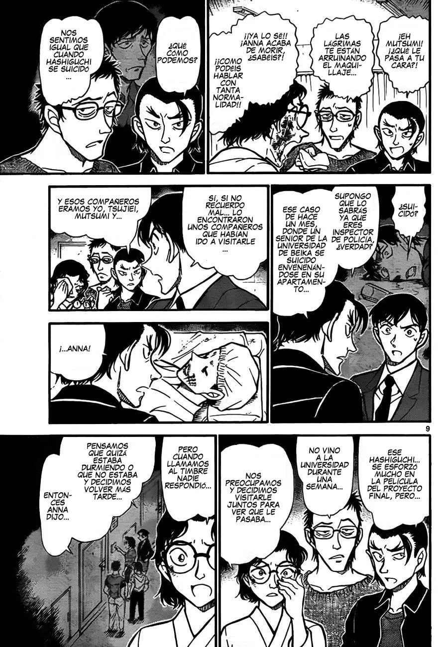 Detective Conan capítulo 757 página 9
