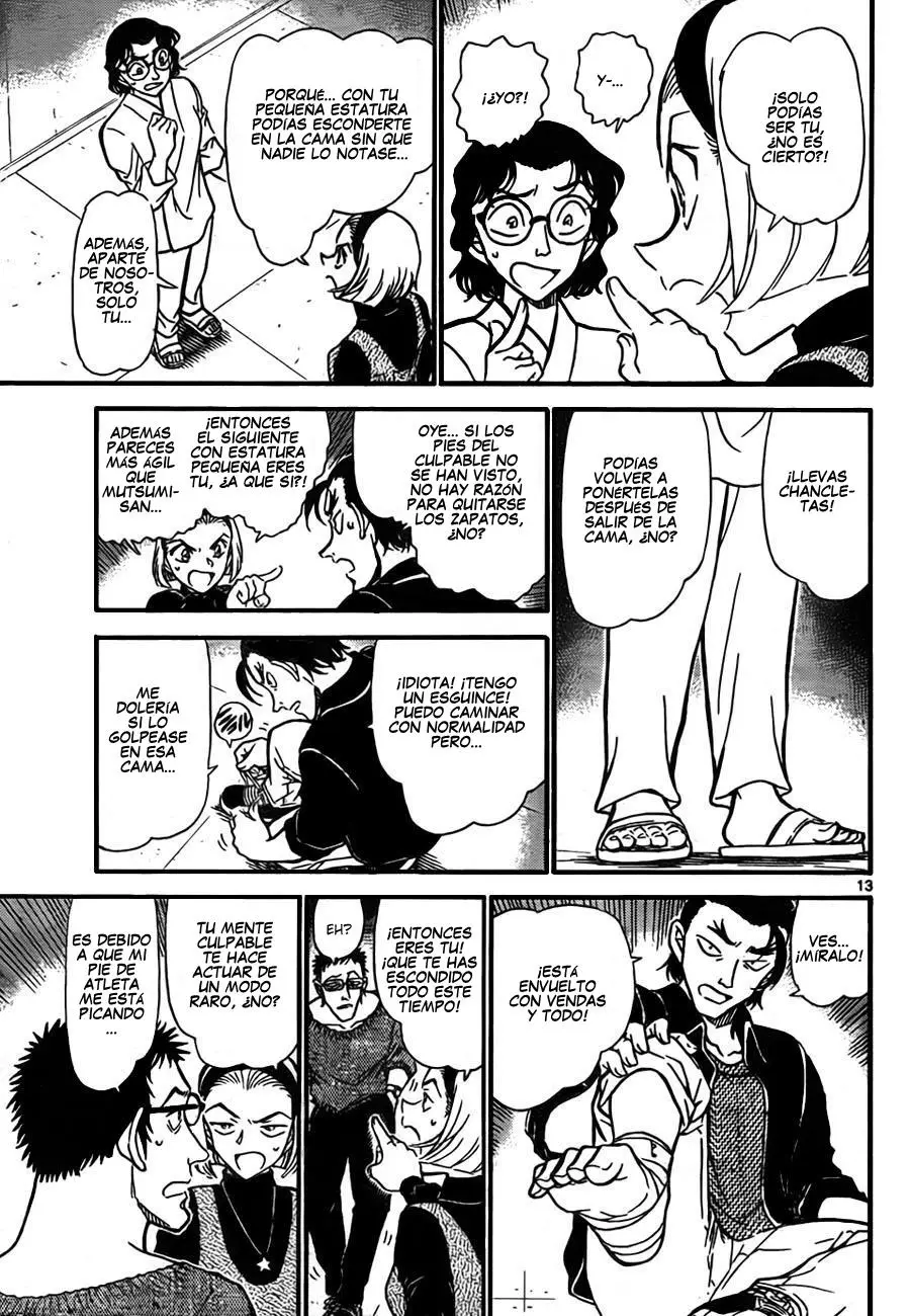 Detective Conan capítulo 757 página 13
