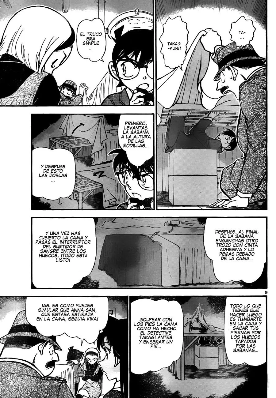 Detective Conan capítulo 758 página 9