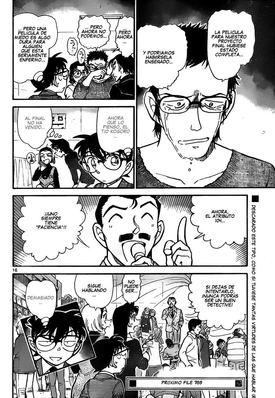 Detective Conan capítulo 758 página 16