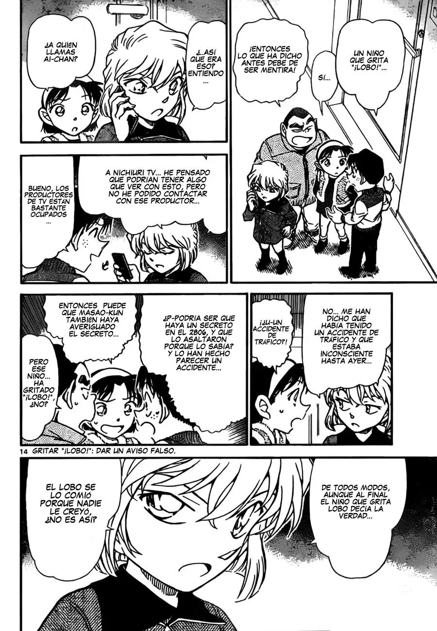 Detective Conan capítulo 759 página 14