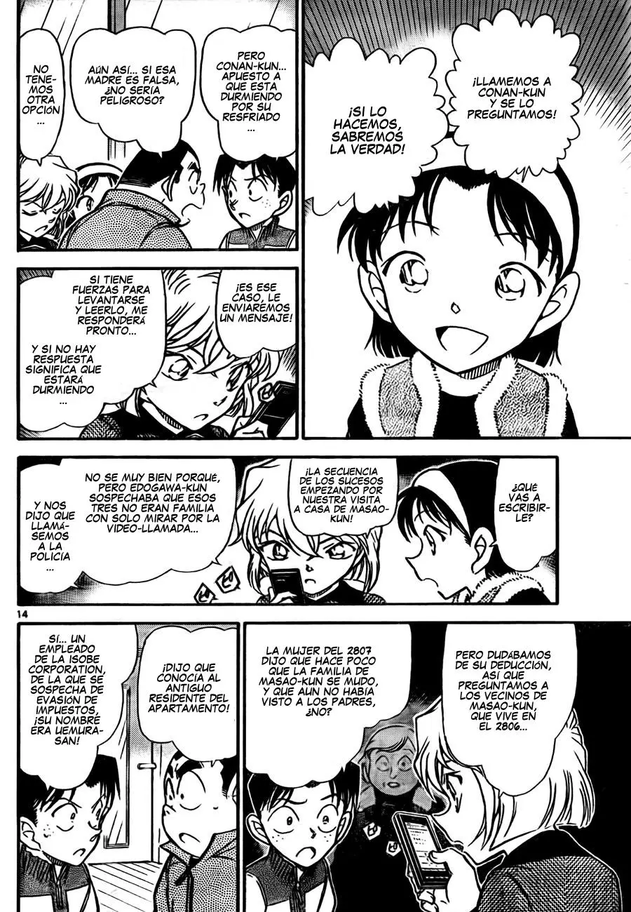 Detective Conan capítulo 760 página 14
