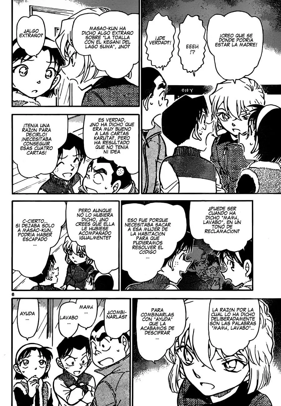 Detective Conan capítulo 761 página 6