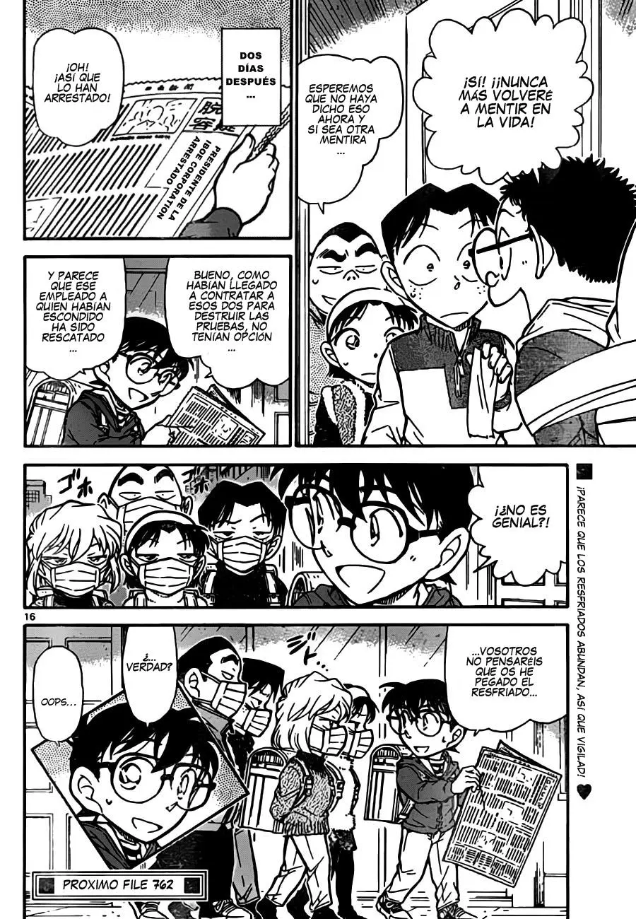 Detective Conan capítulo 761 página 16