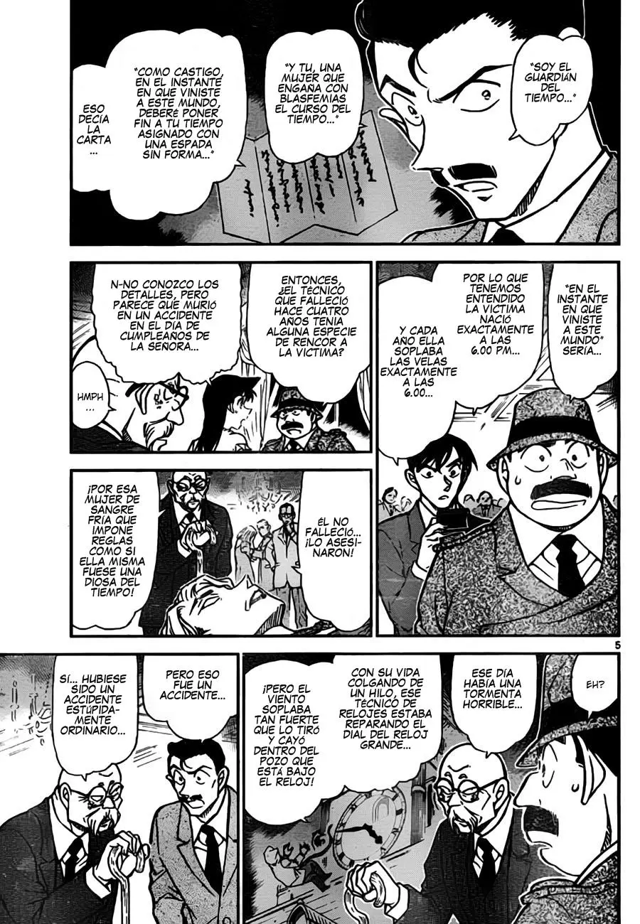 Detective Conan capítulo 763 página 5
