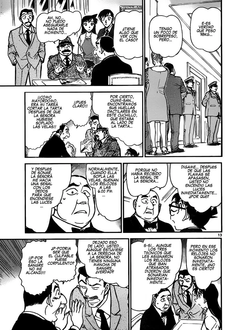 Detective Conan capítulo 763 página 13