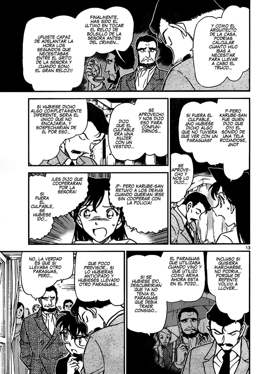 Detective Conan capítulo 764 página 13