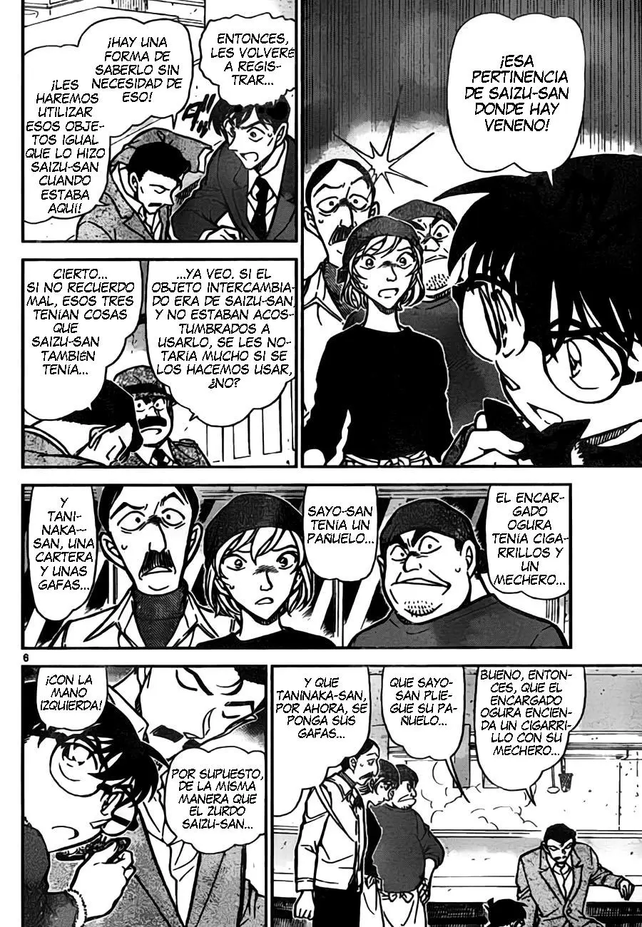 Detective Conan capítulo 767 página 6