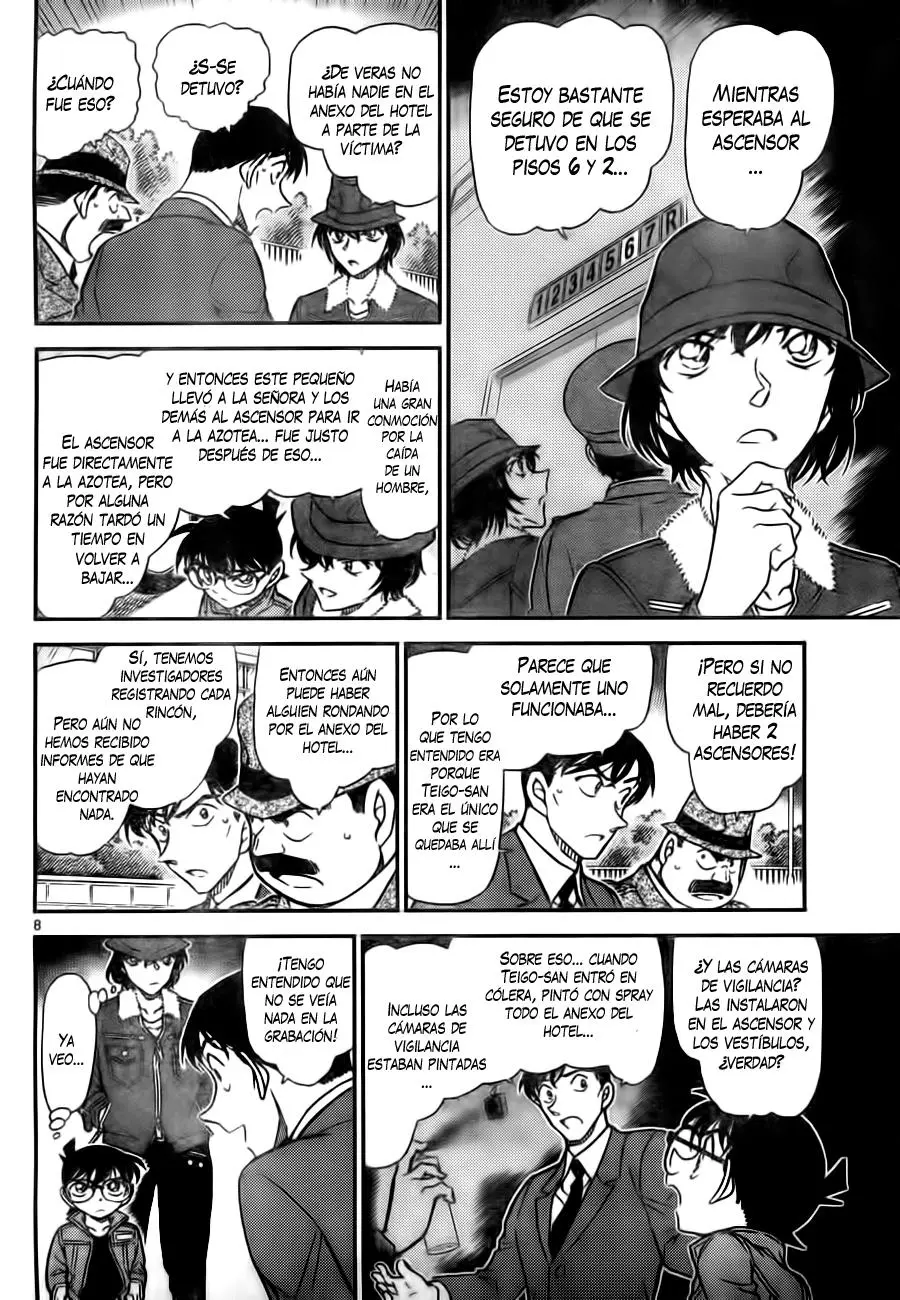 Detective Conan capítulo 769 página 8