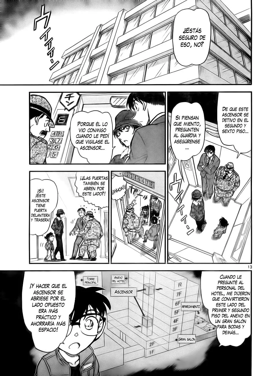 Detective Conan capítulo 769 página 13