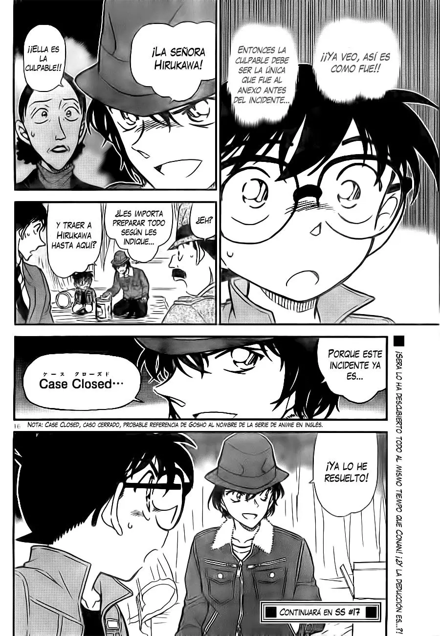Detective Conan capítulo 769 página 16