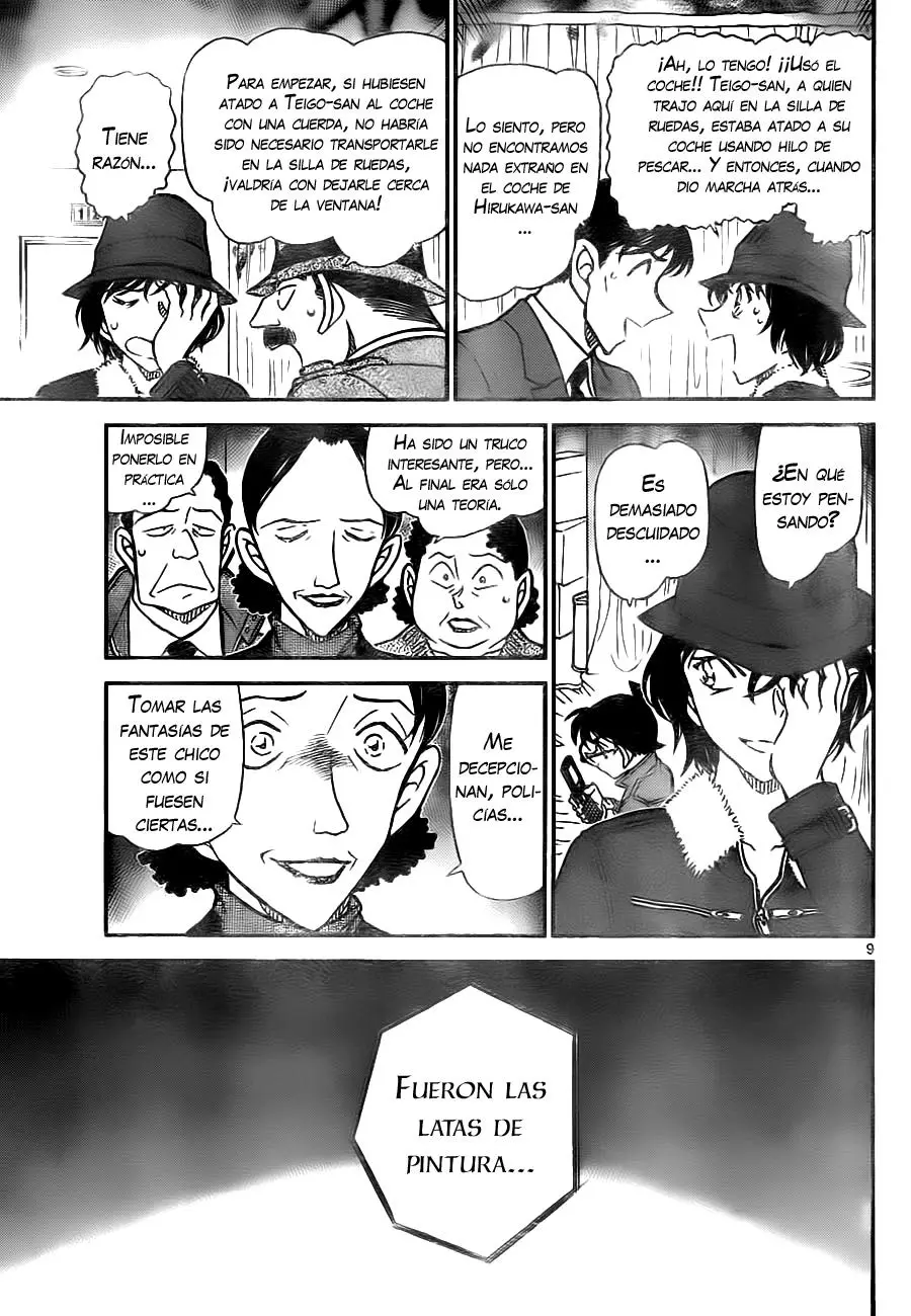 Detective Conan capítulo 770 página 9