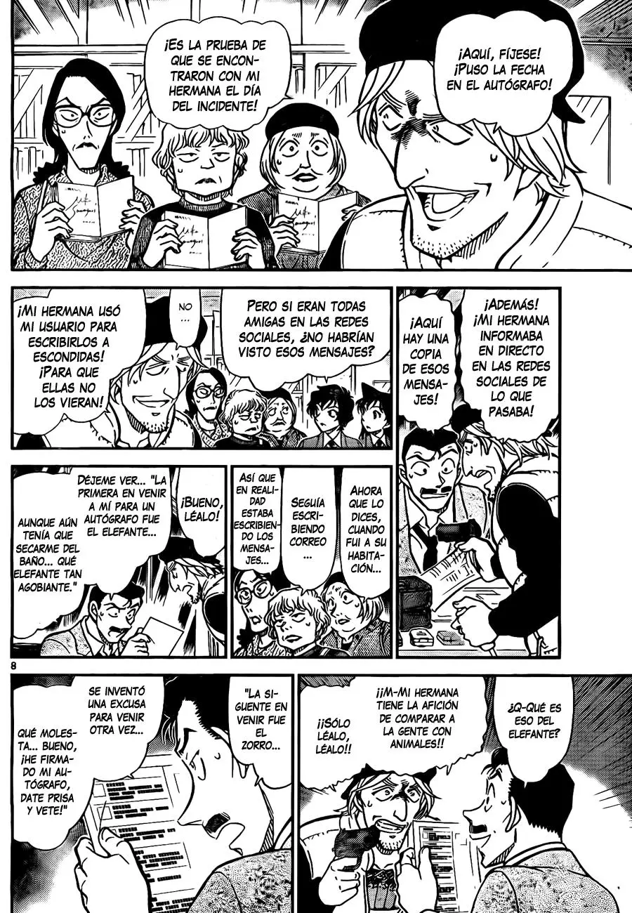 Detective Conan capítulo 772 página 8