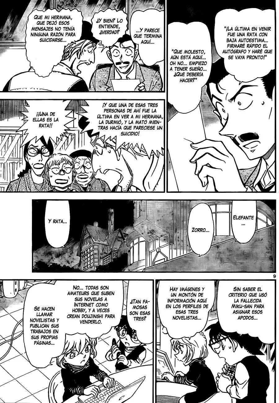 Detective Conan capítulo 772 página 9