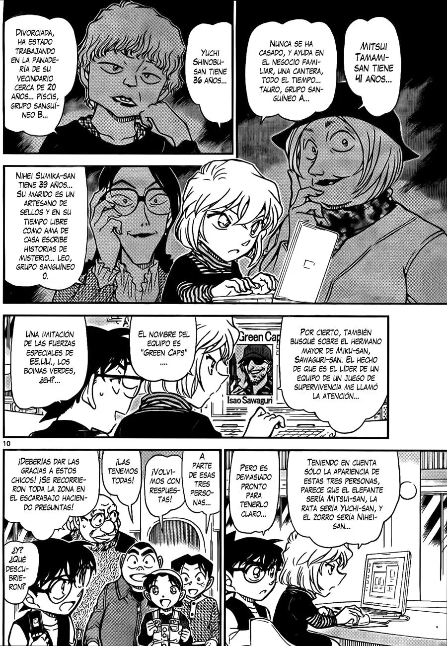 Detective Conan capítulo 772 página 10