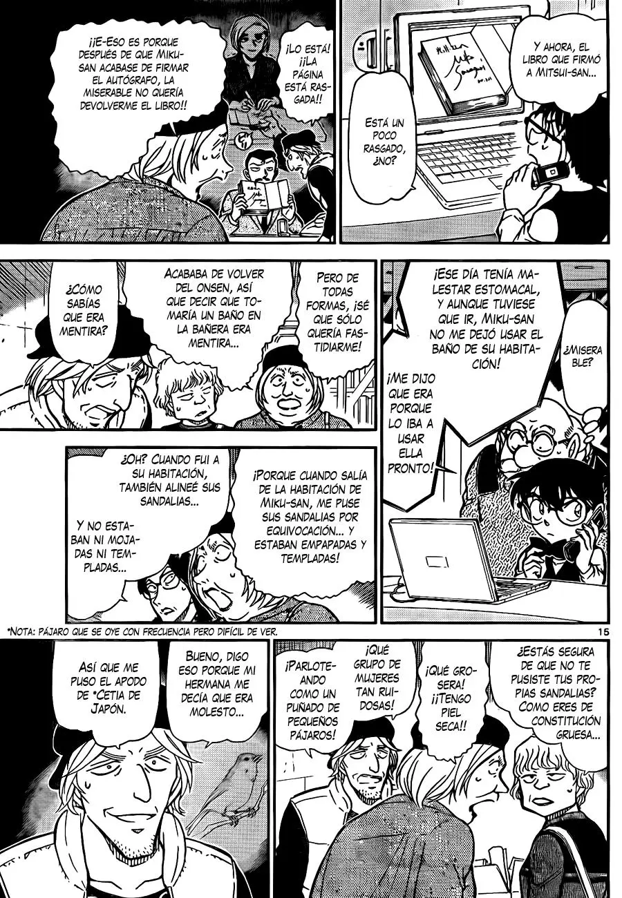 Detective Conan capítulo 772 página 15