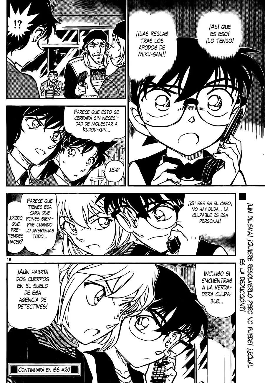 Detective Conan capítulo 772 página 16