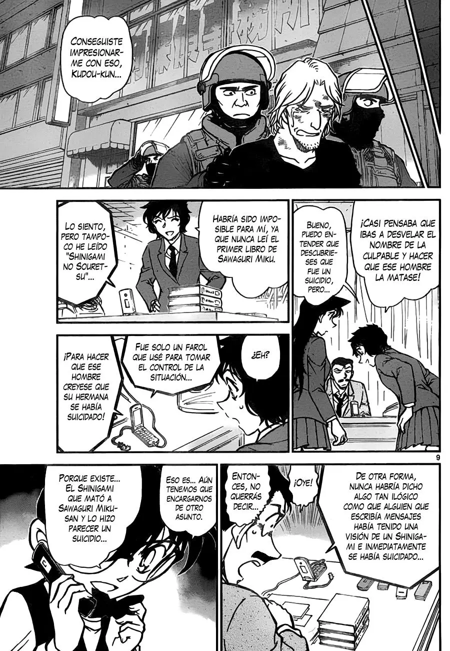 Detective Conan capítulo 774 página 9