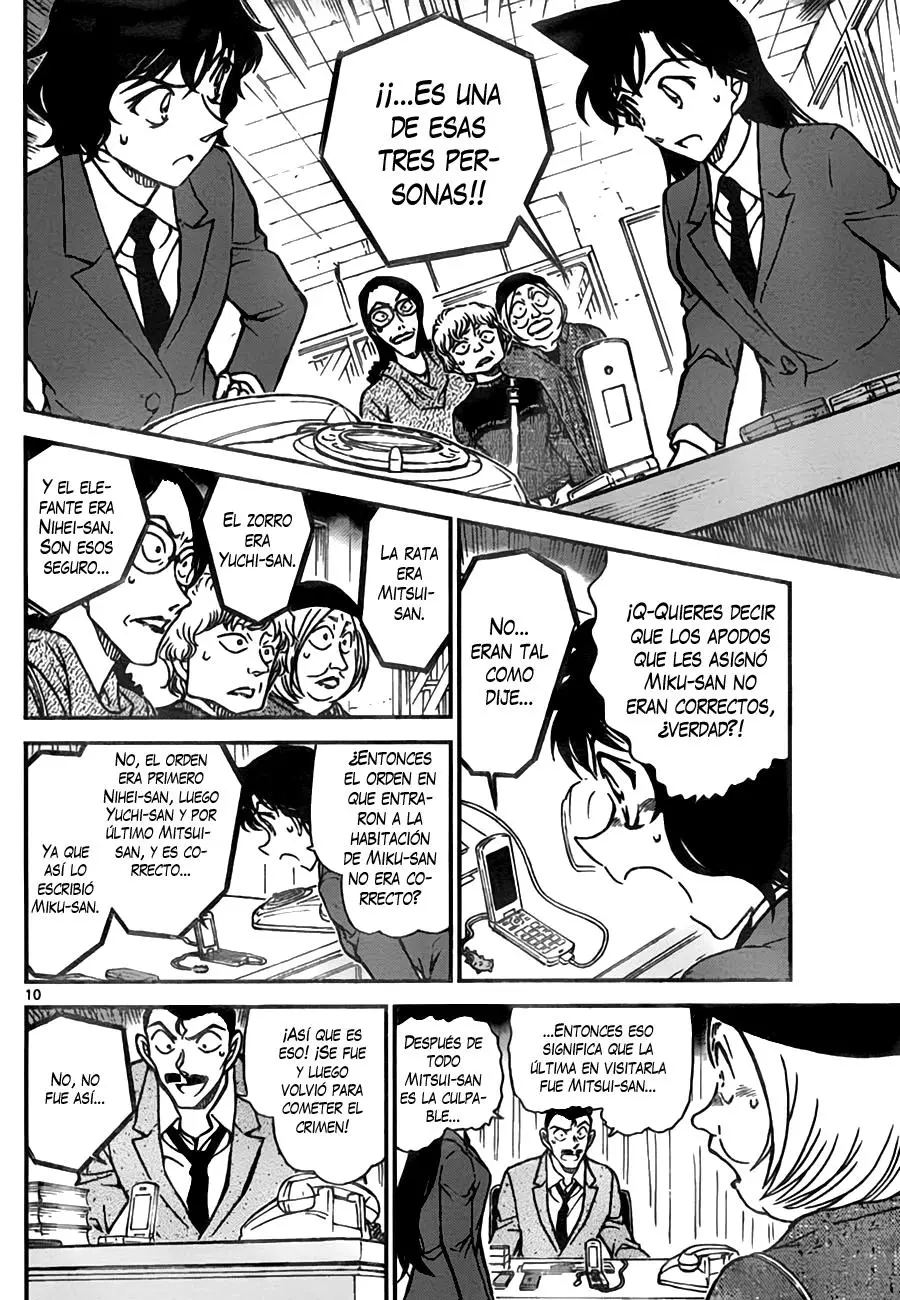 Detective Conan capítulo 774 página 10
